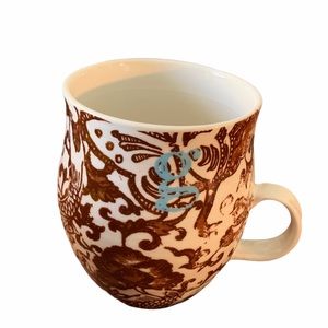 Anthropologie monogram g coffee mug tea cup